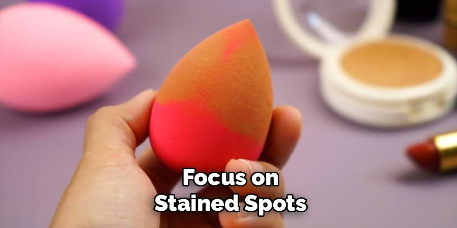 Focus on Stained Spots