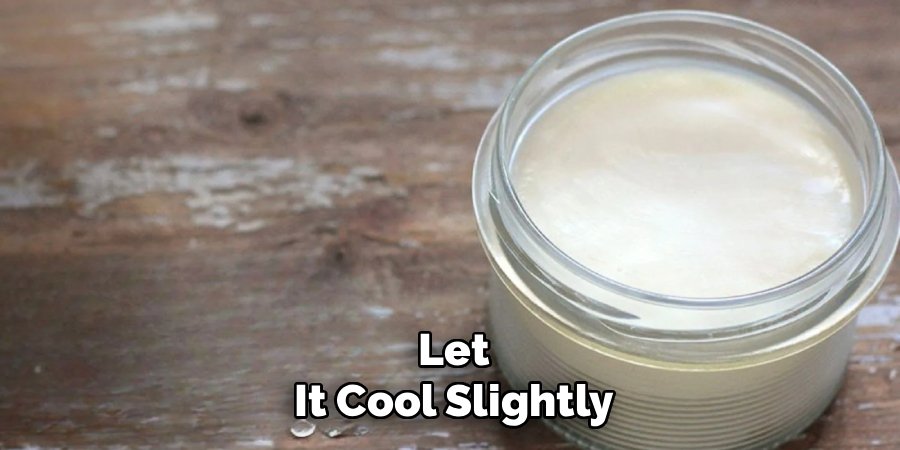 Let It Cool Slightly