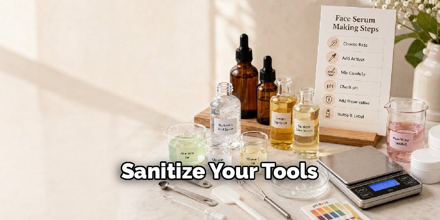 Sanitize Your Tools